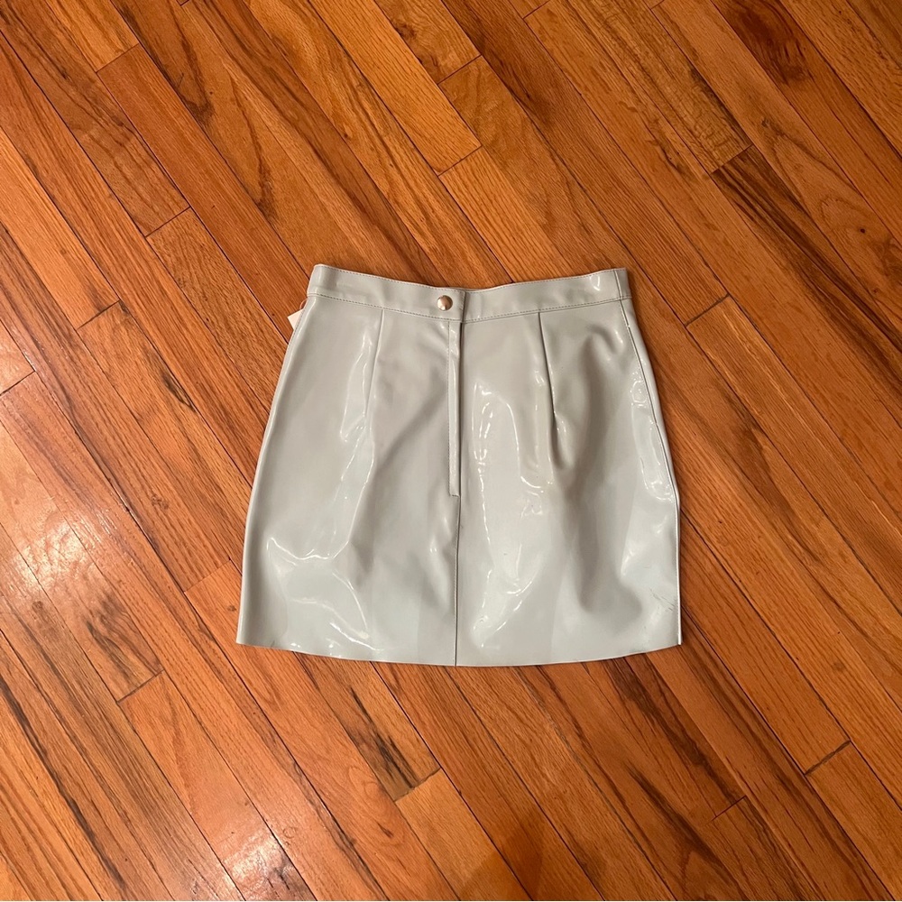 Vintage Pleather Skirt